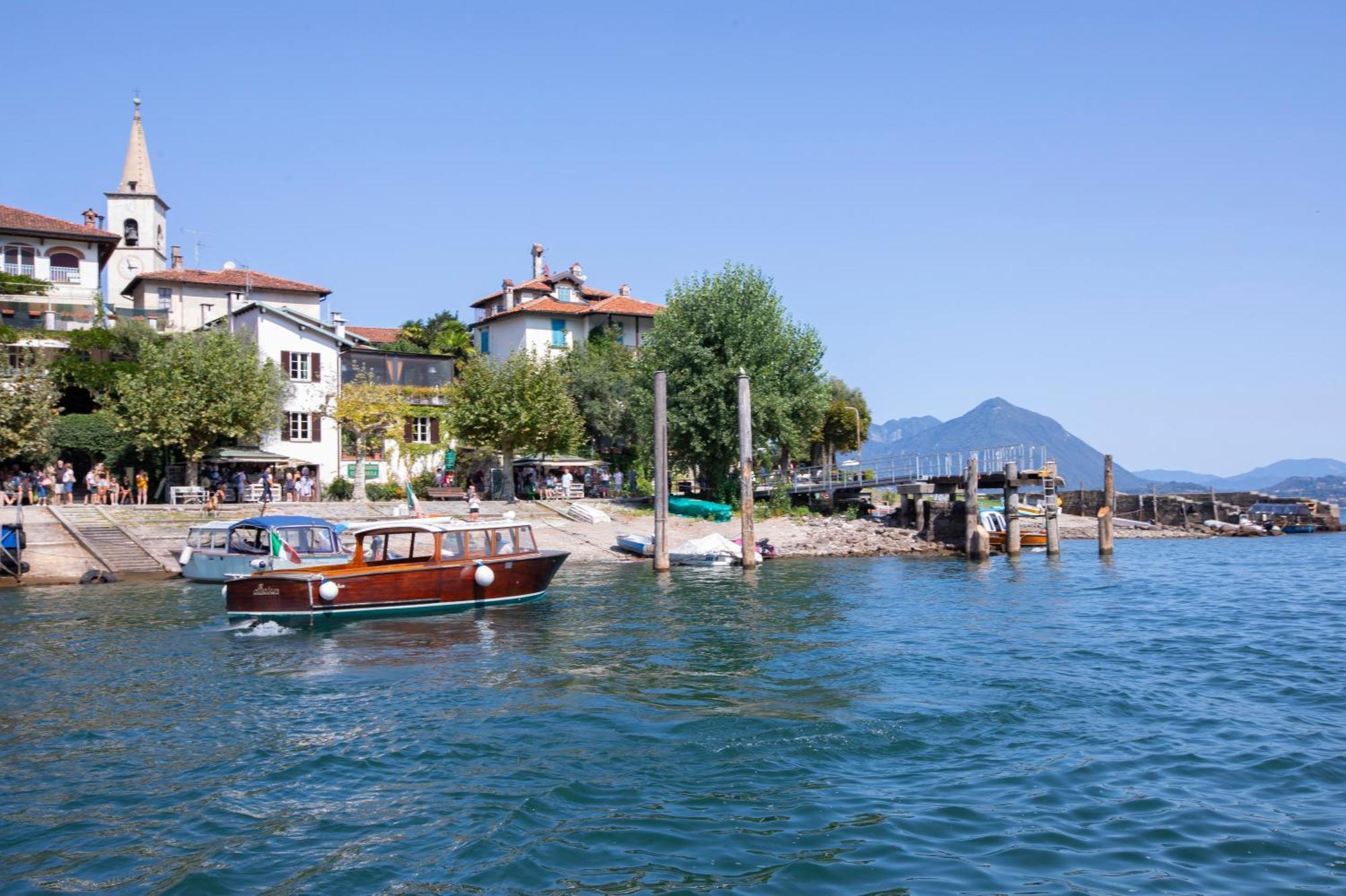Ferienwohnung La Bellavista Penthouse Stresa Exterior foto