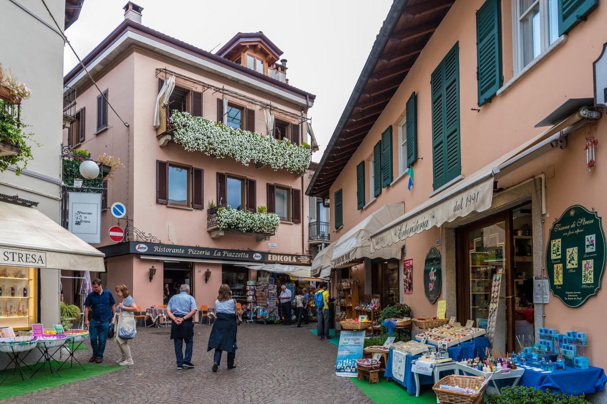 Ferienwohnung La Bellavista Penthouse Stresa Exterior foto